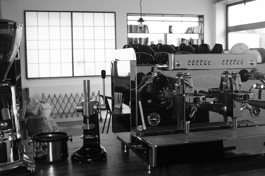 Espressomaschine mit Mühle